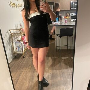 Edikted Black Mini Dress